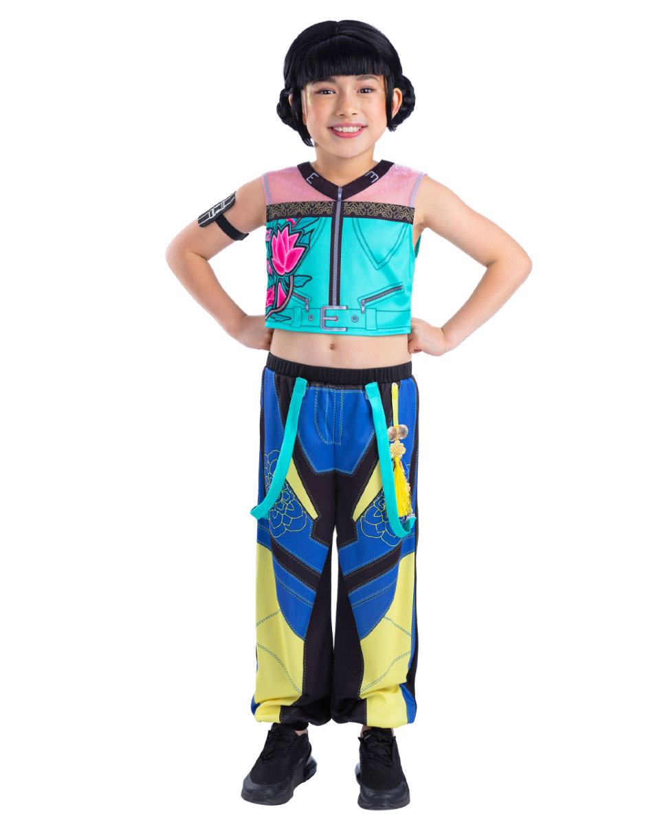 Zoey Kpop Demon Hunters Kostüm für Mädchen M Zoey Kpop Demon Hunters Kostüm für Mädchen M