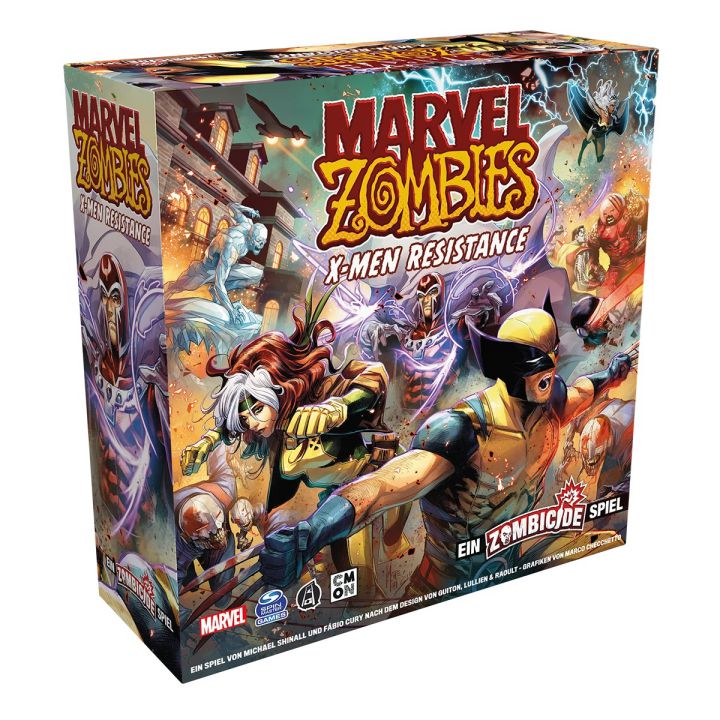 Zombicide Marvel Zombies X-Men Resistance Deutsch Asmodee Guillotine Games CMON