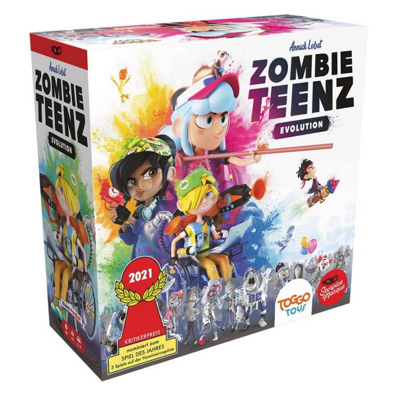 Zombie Teenz Evolution (Deutsch) Teens Brettspiel Familienspiel Spiel