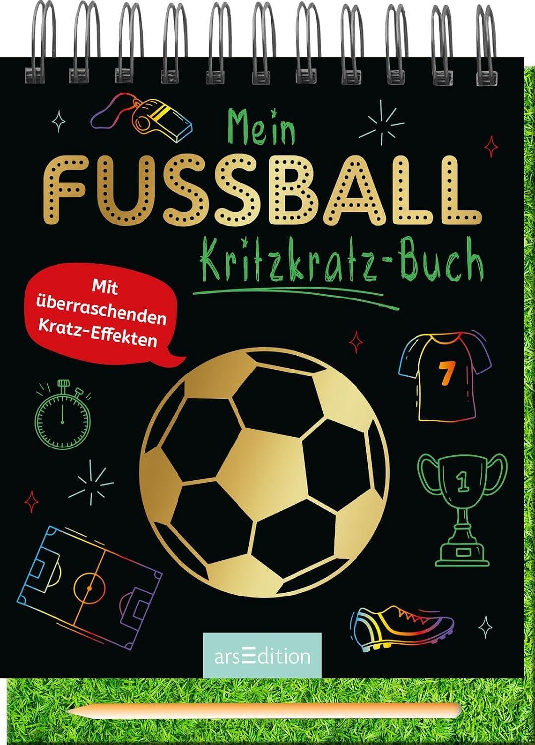 arsEdition - Mein Fußball Kritz-Kratzbuczh arsEdition - Mein Fußball Kritz-Kratzbuczh