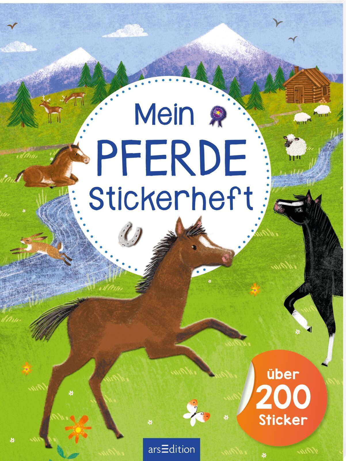 arsEdition - Mein Pferde-Stickerheft arsEdition - Mein Pferde-Stickerheft