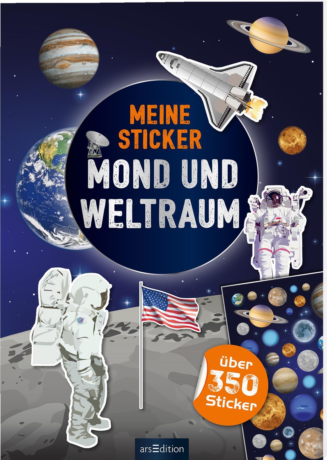 arsEdition - Meine Sticker – Mond und Weltraum arsEdition - Meine Sticker – Mond und Weltraum