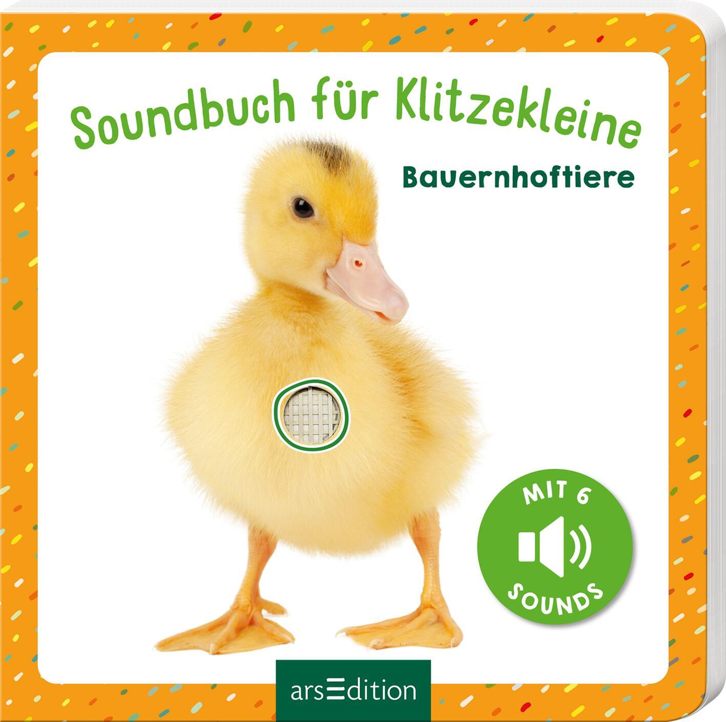 arsEdition - Soundbuch für Klitzekleine – Bauernhoftiere arsEdition - Soundbuch für Klitzekleine – Bauernhoftiere