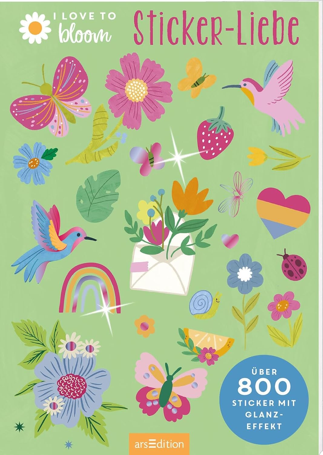 arsEdition - Sticker-liebe I love to bloom arsEdition - Sticker-liebe I love to bloom