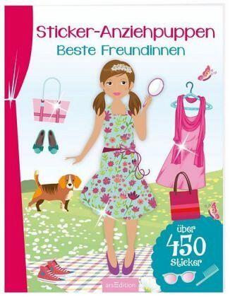 arsEdition - Stickerheft Anziehpuppen Freundinnen arsEdition - Stickerheft Anziehpuppen Freundinnen