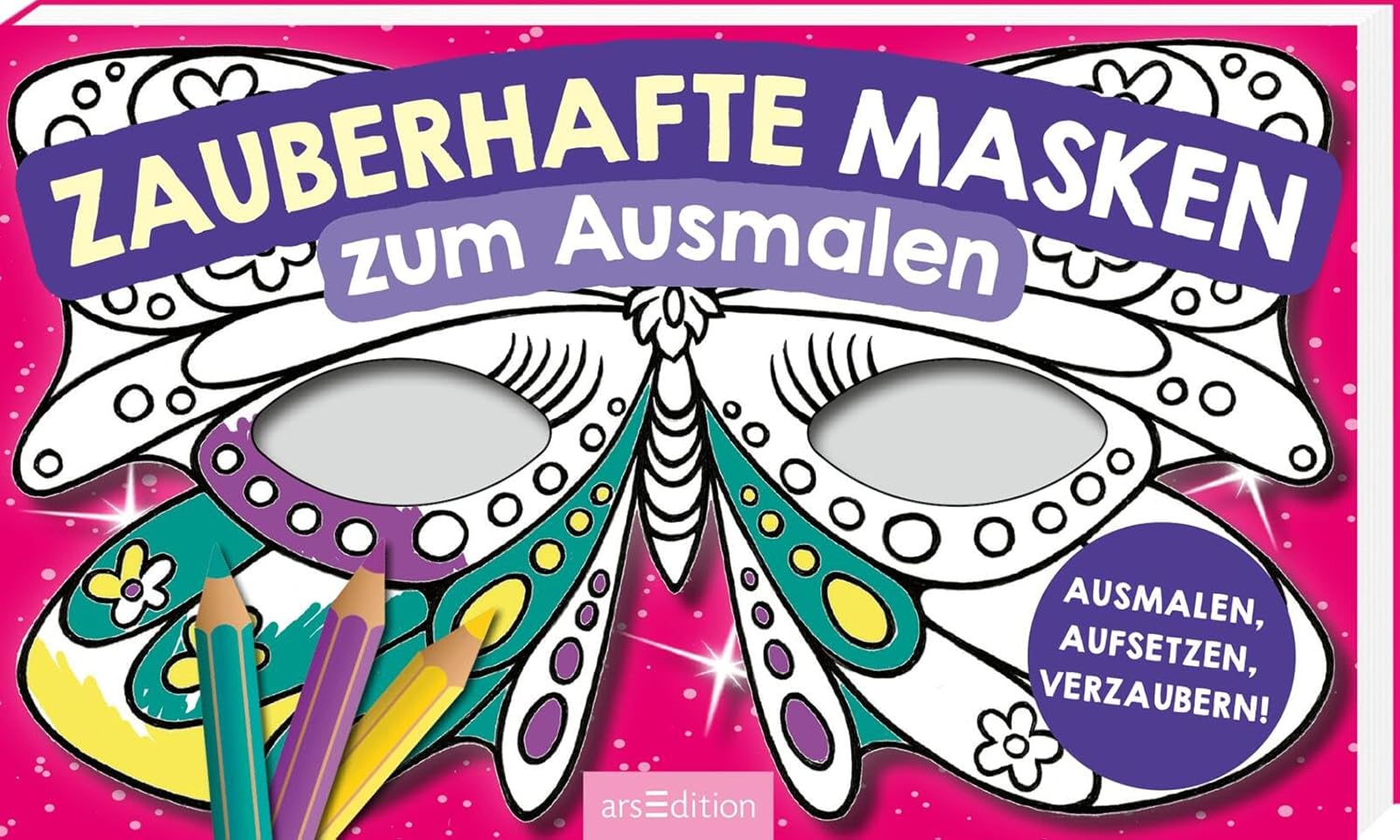 arsEdition - Zauberhafte Masken Ausmalen arsEdition - Zauberhafte Masken Ausmalen
