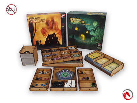 e-raptor - Sortiereinsatz f�r Betrayal at the House on the Hill und eine Erweiterung