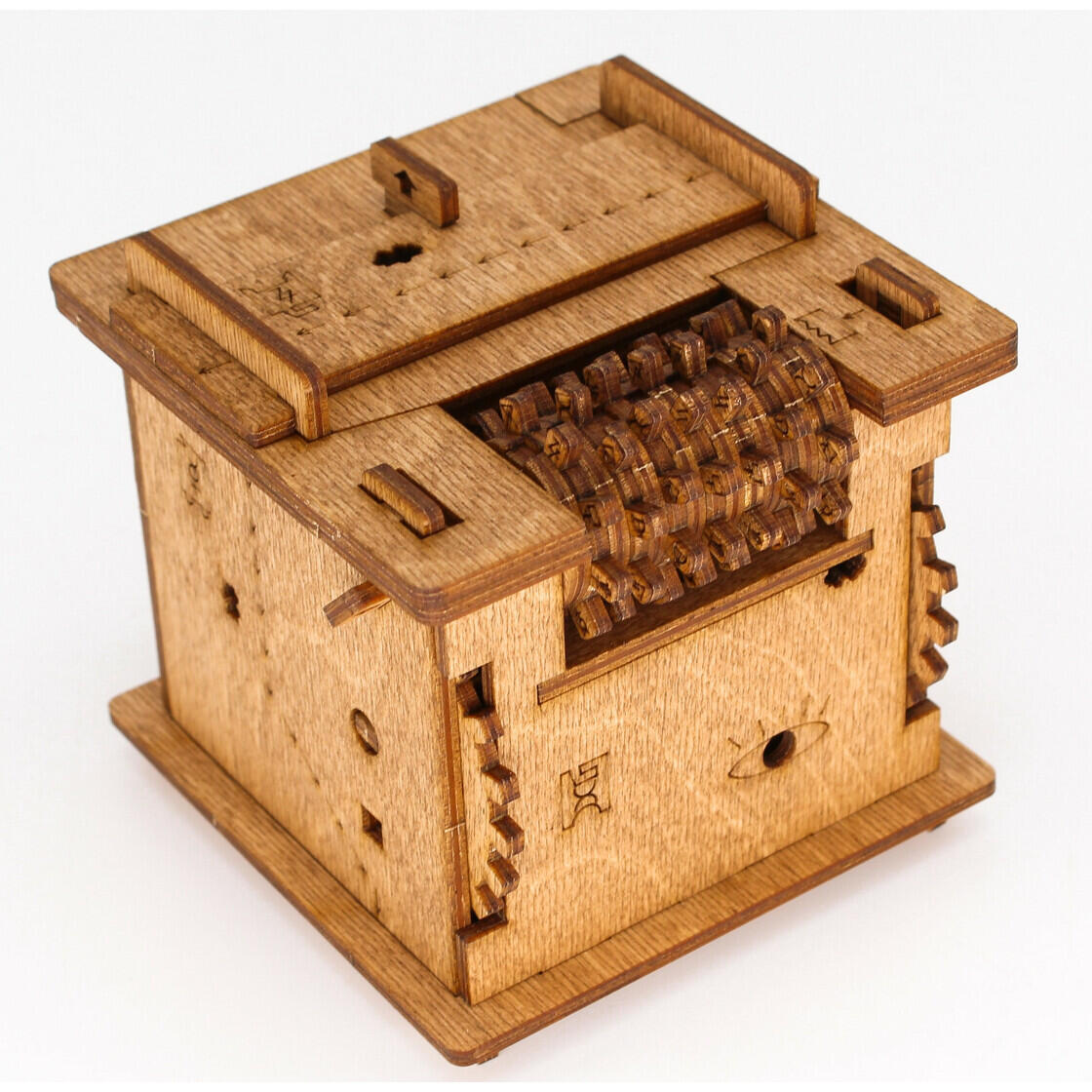 iDventure - Cluebox Schrödingers Katze Escape Room Spiel Holz iDventure - Cluebox Schrödingers Katze Escape Room Spiel Holz