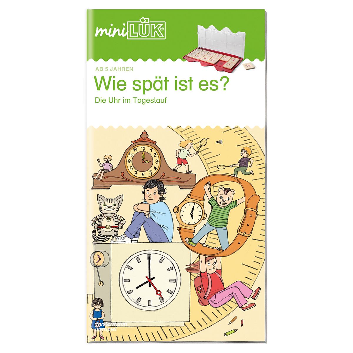 miniLÜK Übungsheft - Wie spät ist es?, ab 5 J. miniLÜK Übungsheft - Wie spät ist es?, ab 5 J.