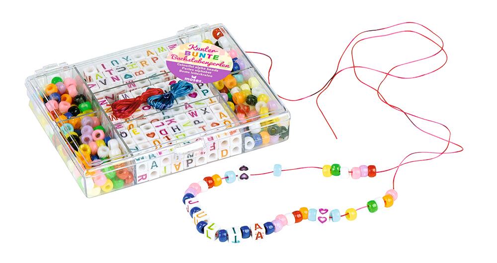 moses - Buchstaben Perlen & bunte Perlen moses - Buchstaben Perlen & bunte Perlen