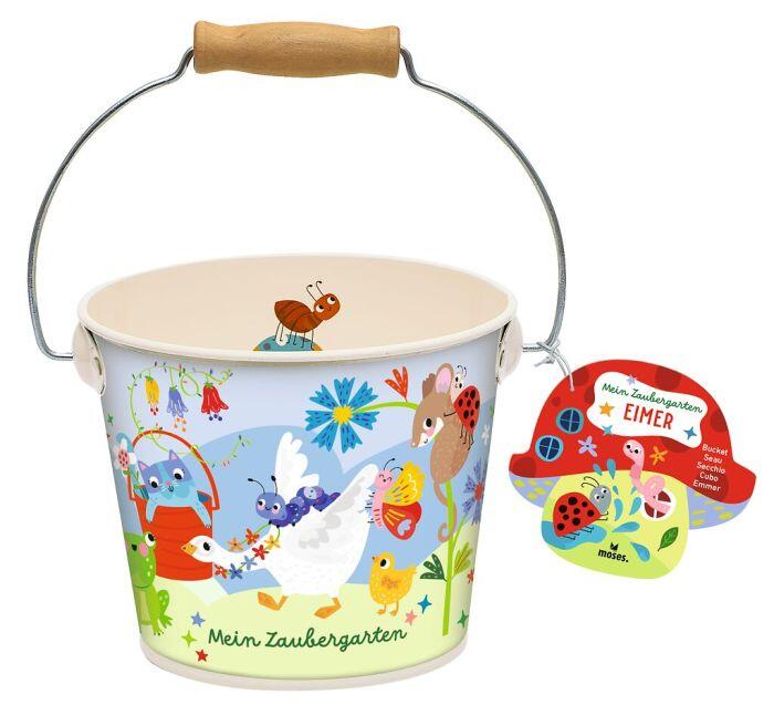 moses - Eimer 1.2L, Mein Zaubergarten, Stahlblech moses - Eimer 1.2L, Mein Zaubergarten, Stahlblech