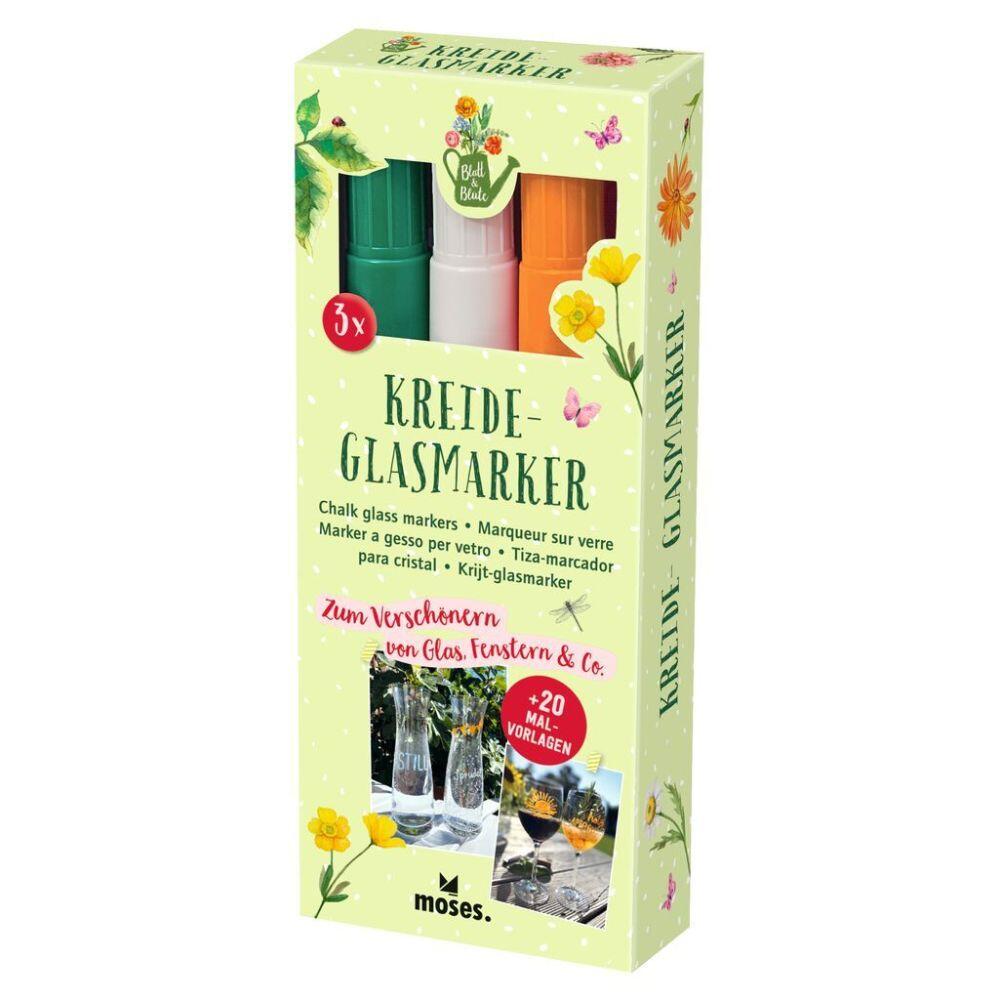 moses - Kreide-Glasmarker 3er Set moses - Kreide-Glasmarker 3er Set