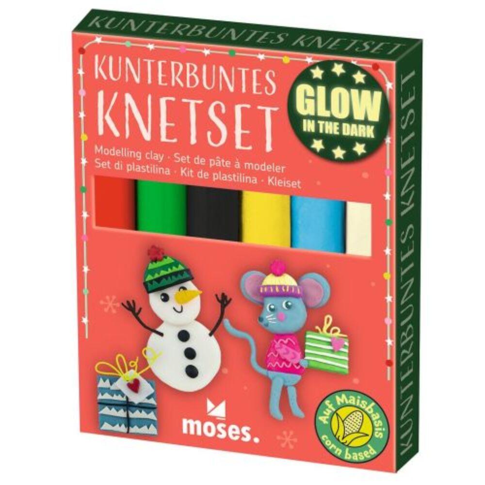 moses - Kunterbuntes Knetset Glow moses - Kunterbuntes Knetset Glow