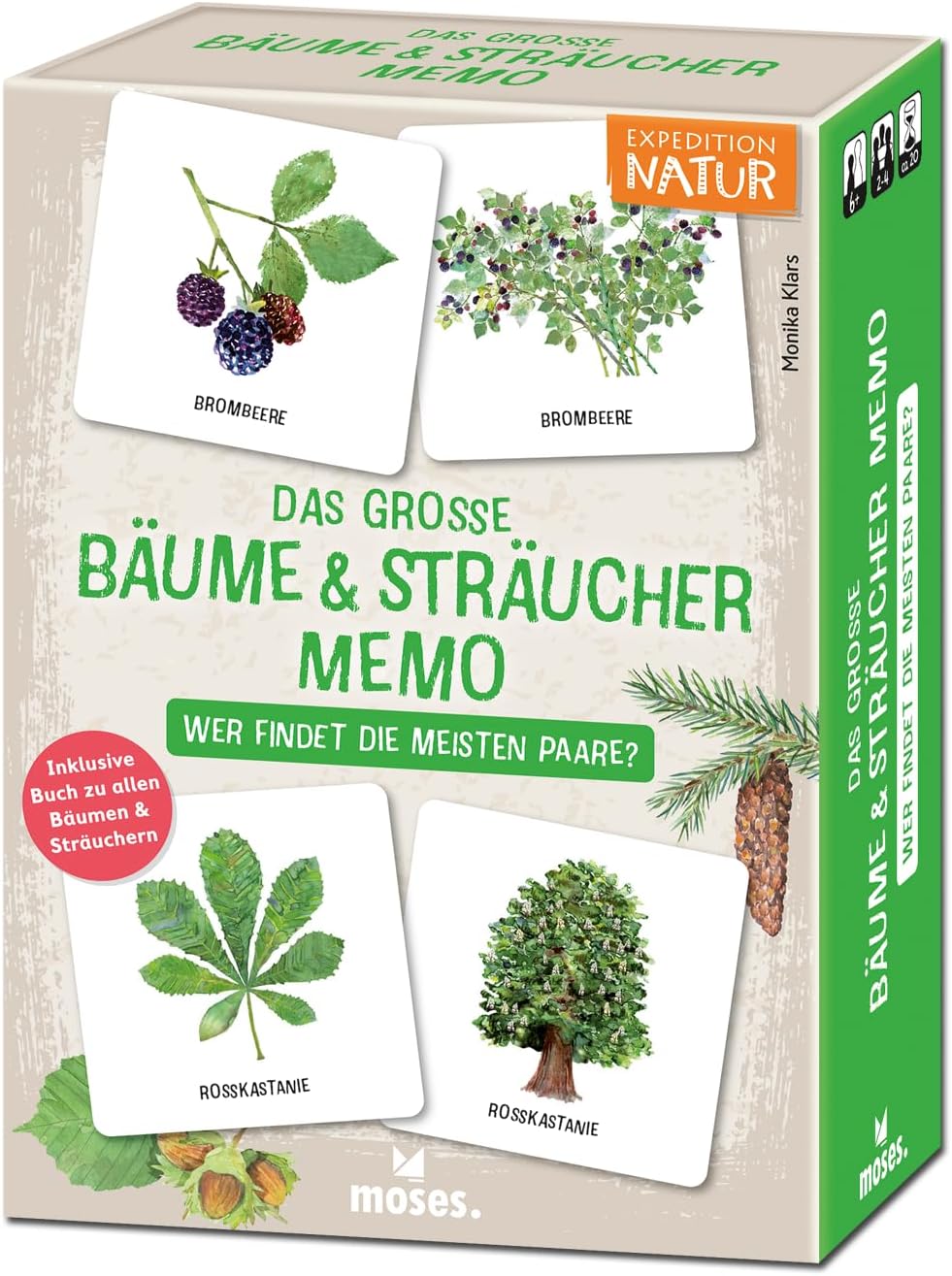 moses - Memory Das große Bäume & Sträucher Memo moses - Memory Das große Bäume & Sträucher Memo
