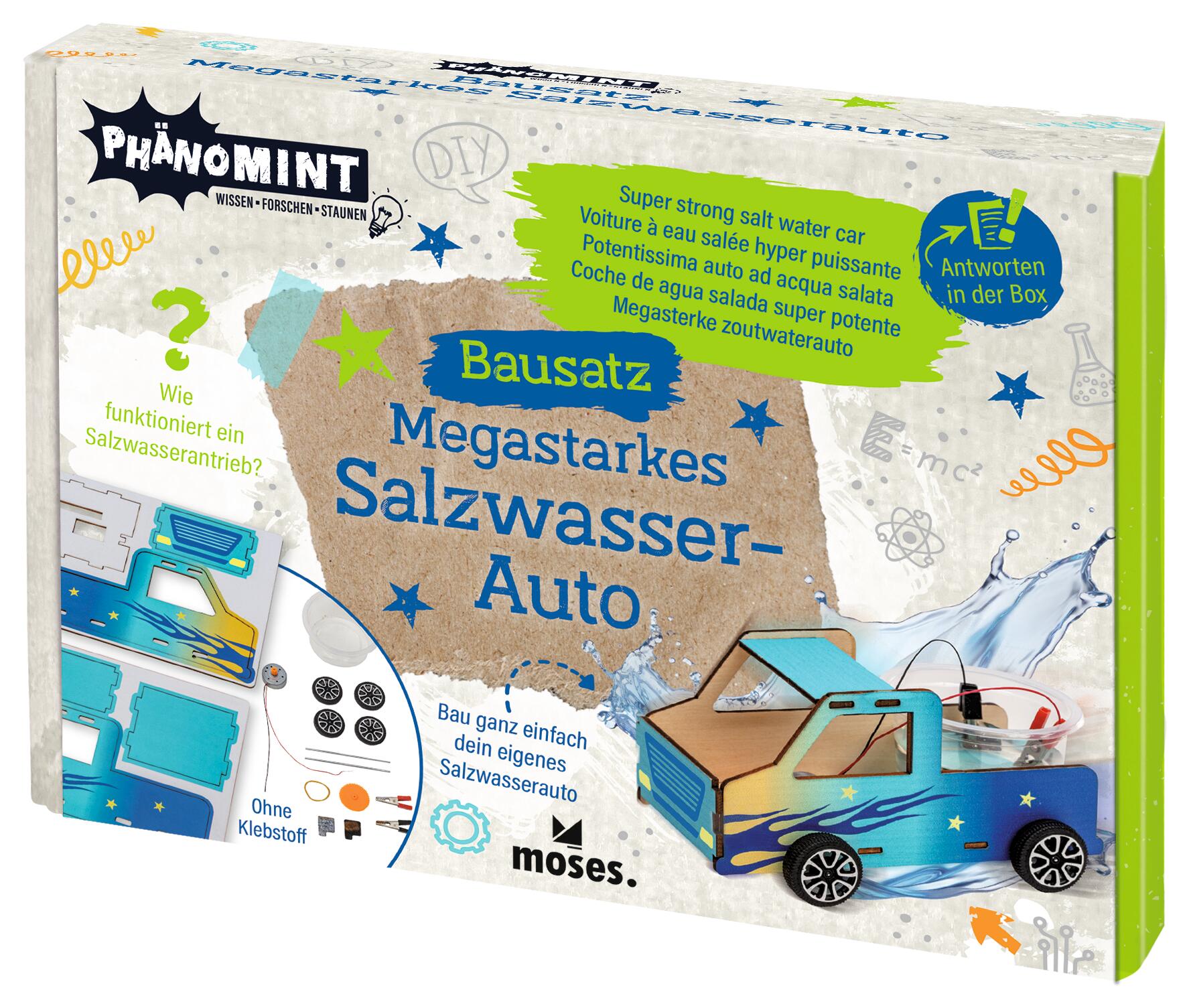 moses - Moses PhänoMINT Bausatz Megastarkes – Experimentier- und Lernspiel moses - Moses PhänoMINT Bausatz Megastarkes – Experimentier- und Lernspiel