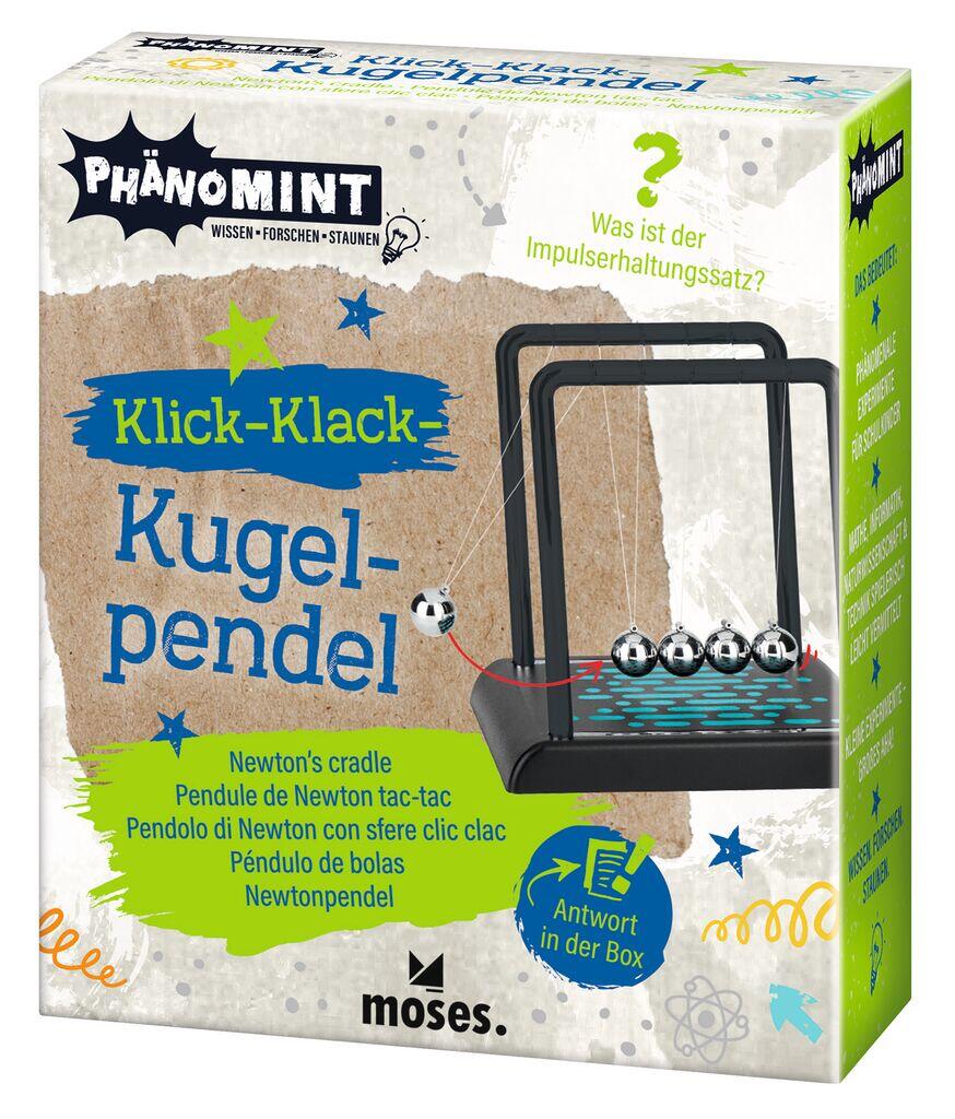 moses - Moses PhänoMINT Klick-Klack-Kugelpe – Experimentier- und Lernspiel moses - Moses PhänoMINT Klick-Klack-Kugelpe – Experimentier- und Lernspiel