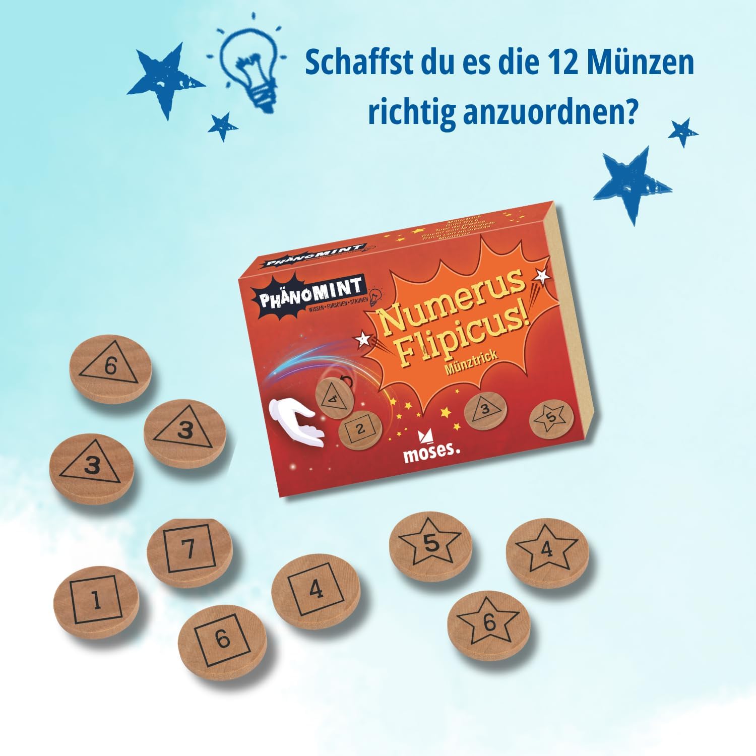 moses - Moses PhänoMINT Numerus Flipicus! – Experimentier- und Lernspiel moses - Moses PhänoMINT Numerus Flipicus! – Experimentier- und Lernspiel
