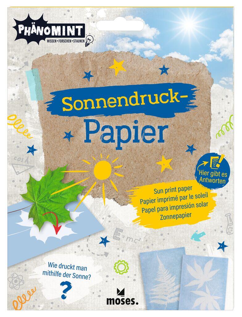 moses - Moses PhänoMINT Sonnendruck-Papier – Experimentier- und Lernspiel moses - Moses PhänoMINT Sonnendruck-Papier – Experimentier- und Lernspiel