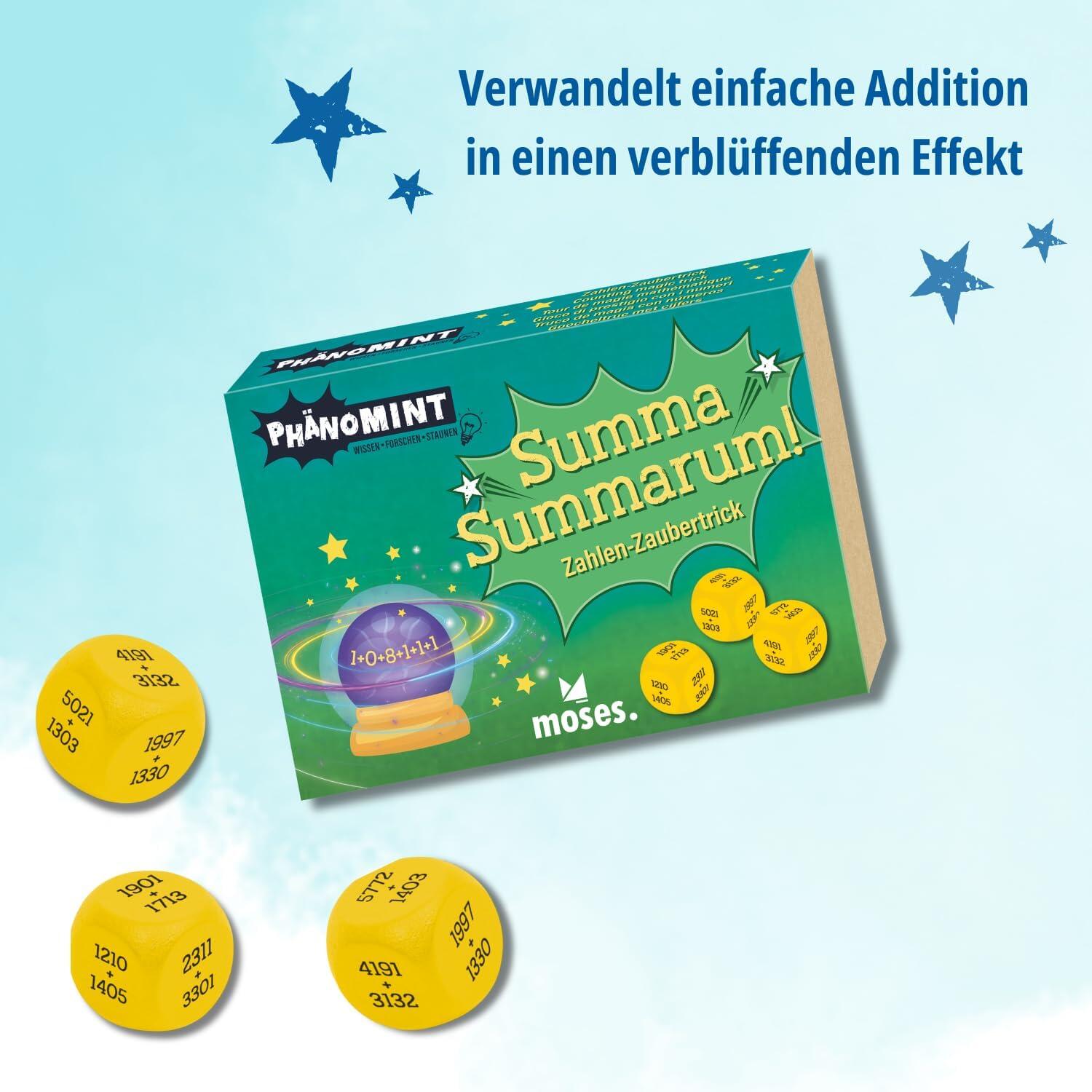 moses - Moses PhänoMINT Summa Summarum! – Experimentier- und Lernspiel moses - Moses PhänoMINT Summa Summarum! – Experimentier- und Lernspiel