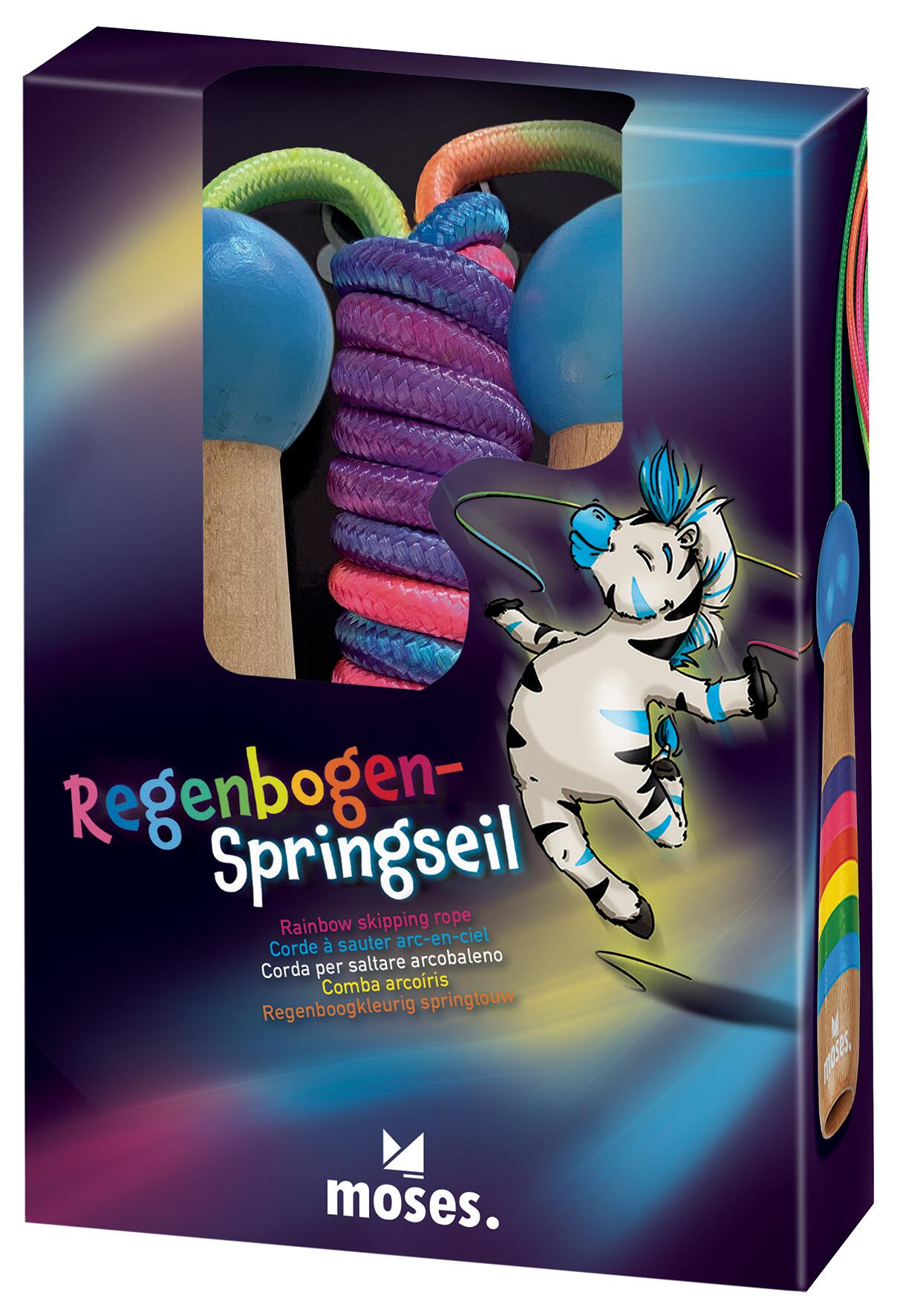 moses - Regenbogen Springseil moses - Regenbogen Springseil