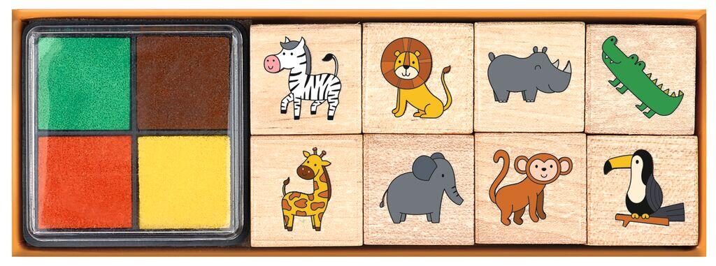 moses - Stempelset Wilde Tiere moses - Stempelset Wilde Tiere