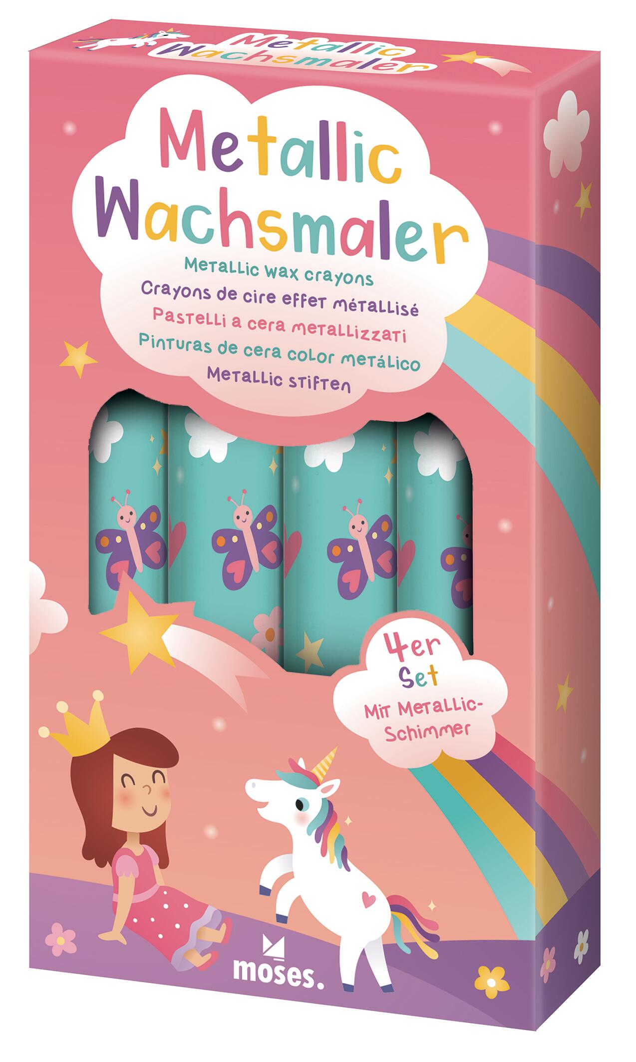 moses - Wachsmalstifte Metallic Zauberschloss moses - Wachsmalstifte Metallic Zauberschloss
