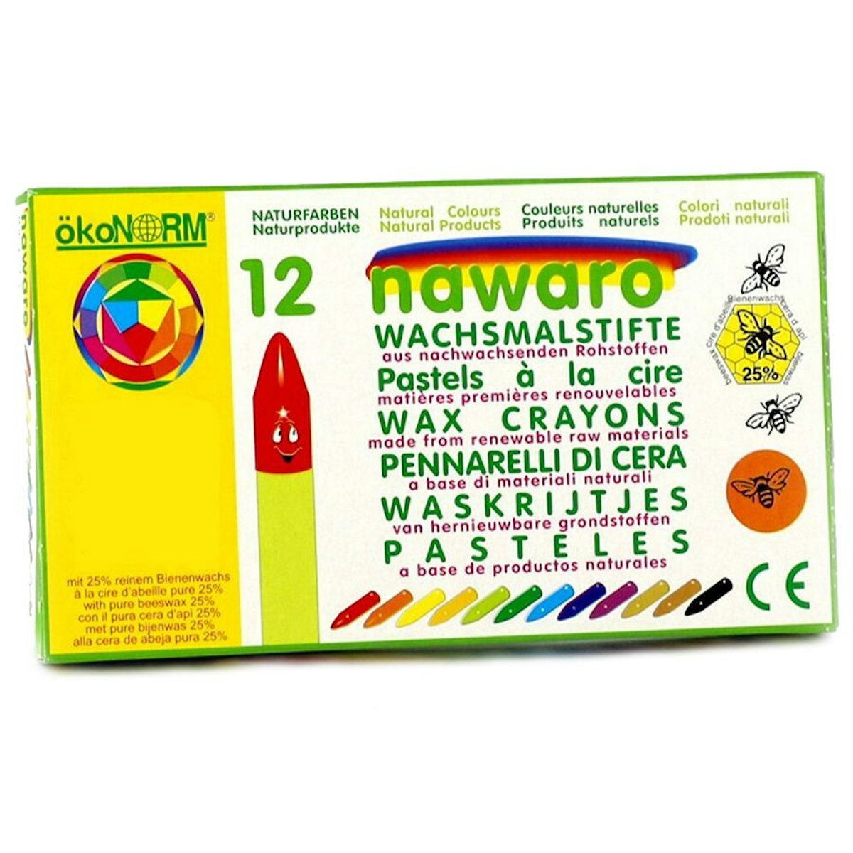 ökoNorm 12 Wachsmalstifte normal ab 3 Jahren und Erwachsene ökoNorm 12 Wachsmalstifte normal ab 3 Jahren und Erwachsene