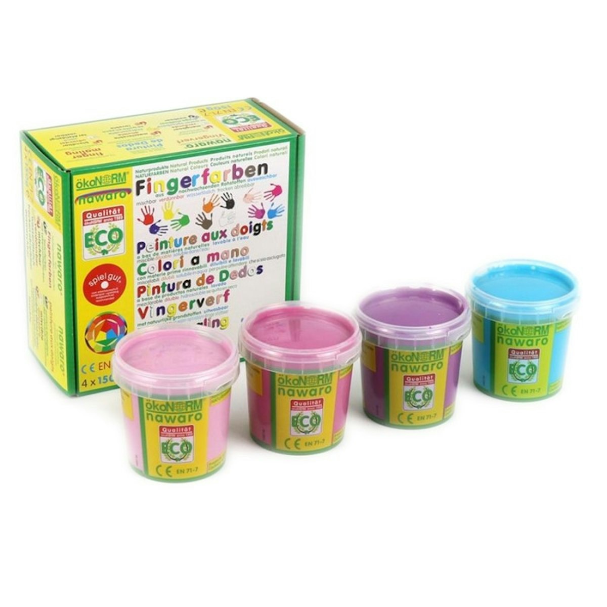 ökoNorm Fingerfarben 4er Set Prinzessin ökoNorm Fingerfarben 4er Set Prinzessin