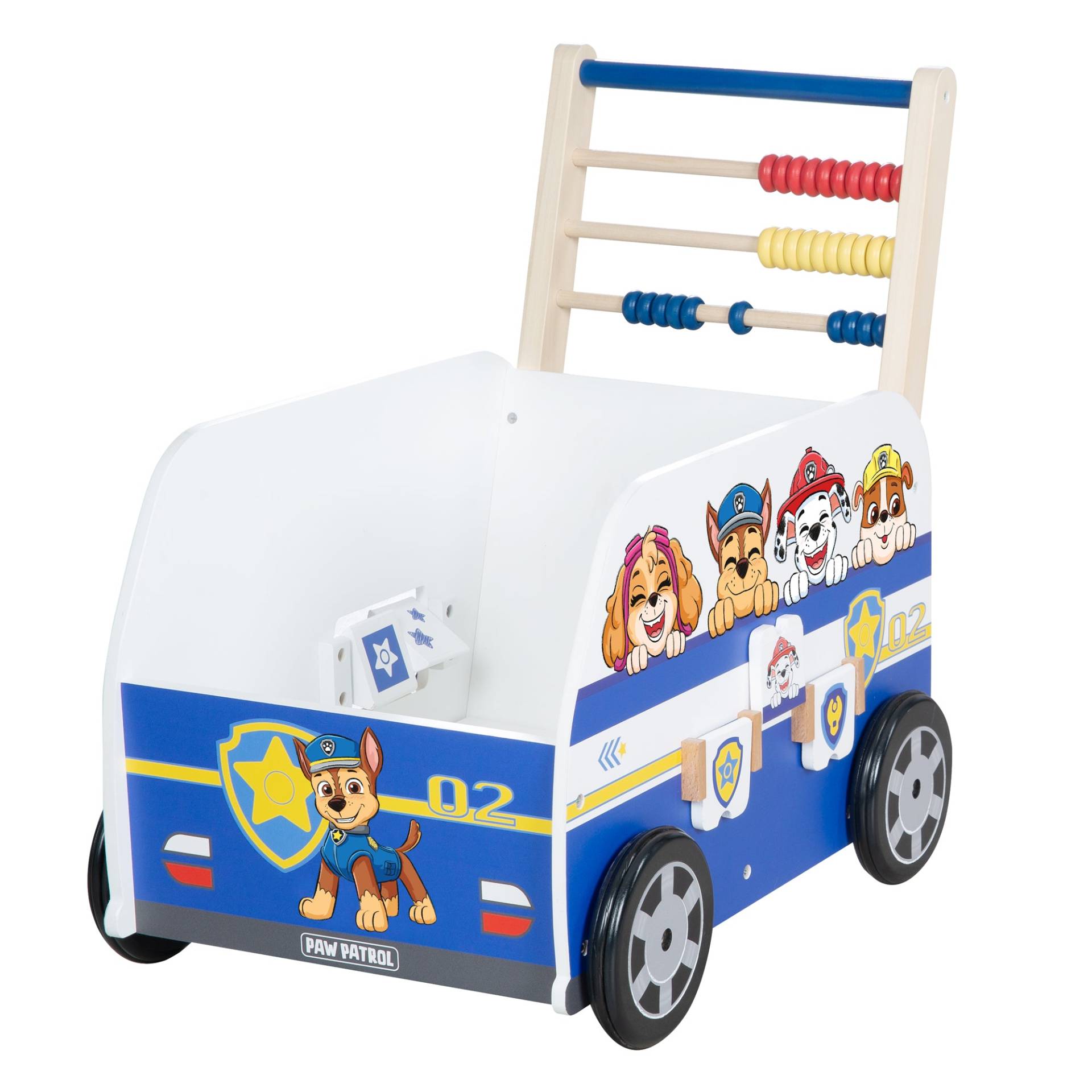 roba Bully-Schiebebus 'Paw Patrol' - Lauflernwagen mit Hunde Motiv der Serie roba Bully-Schiebebus 'Paw Patrol' - Lauflernwagen mit Hunde Motiv der Serie