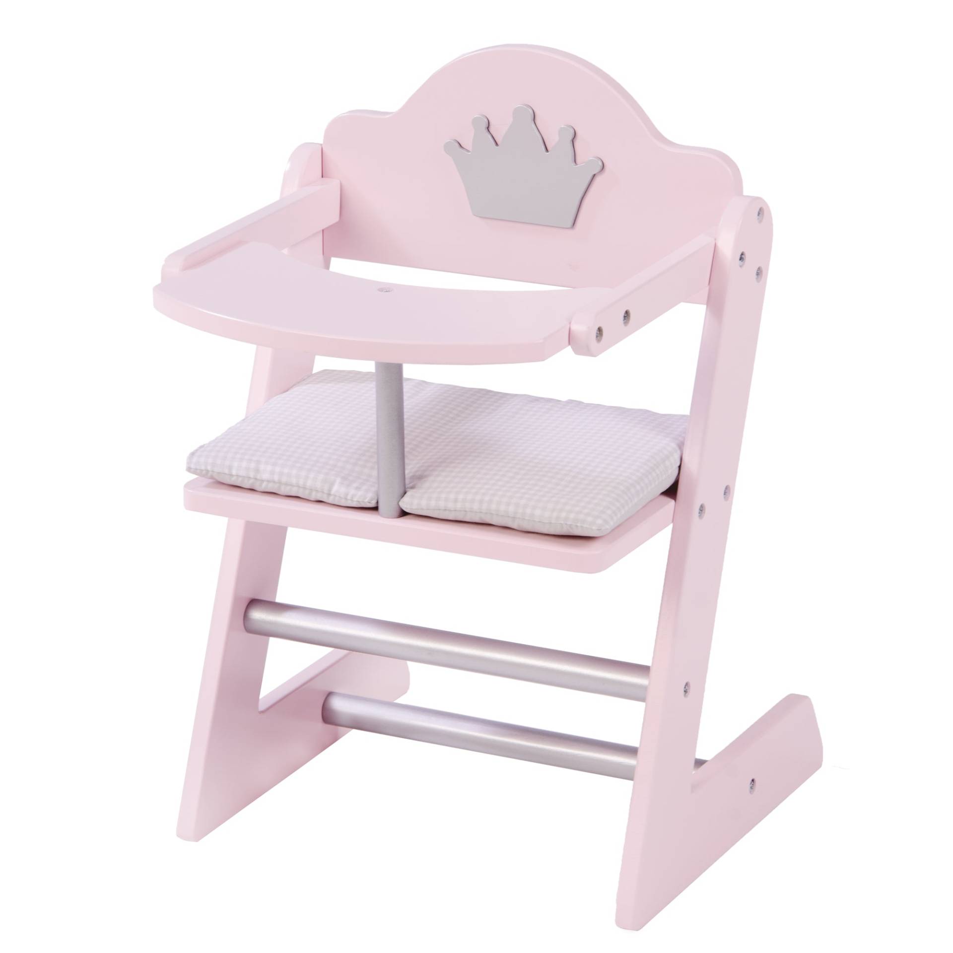 roba Puppenhochstuhl 'Prinzessin Sophie', für Puppen & Babypuppen, rosa/silber mit Krone roba Puppenhochstuhl 'Prinzessin Sophie', für Puppen & Babypuppen, rosa/silber mit Krone
