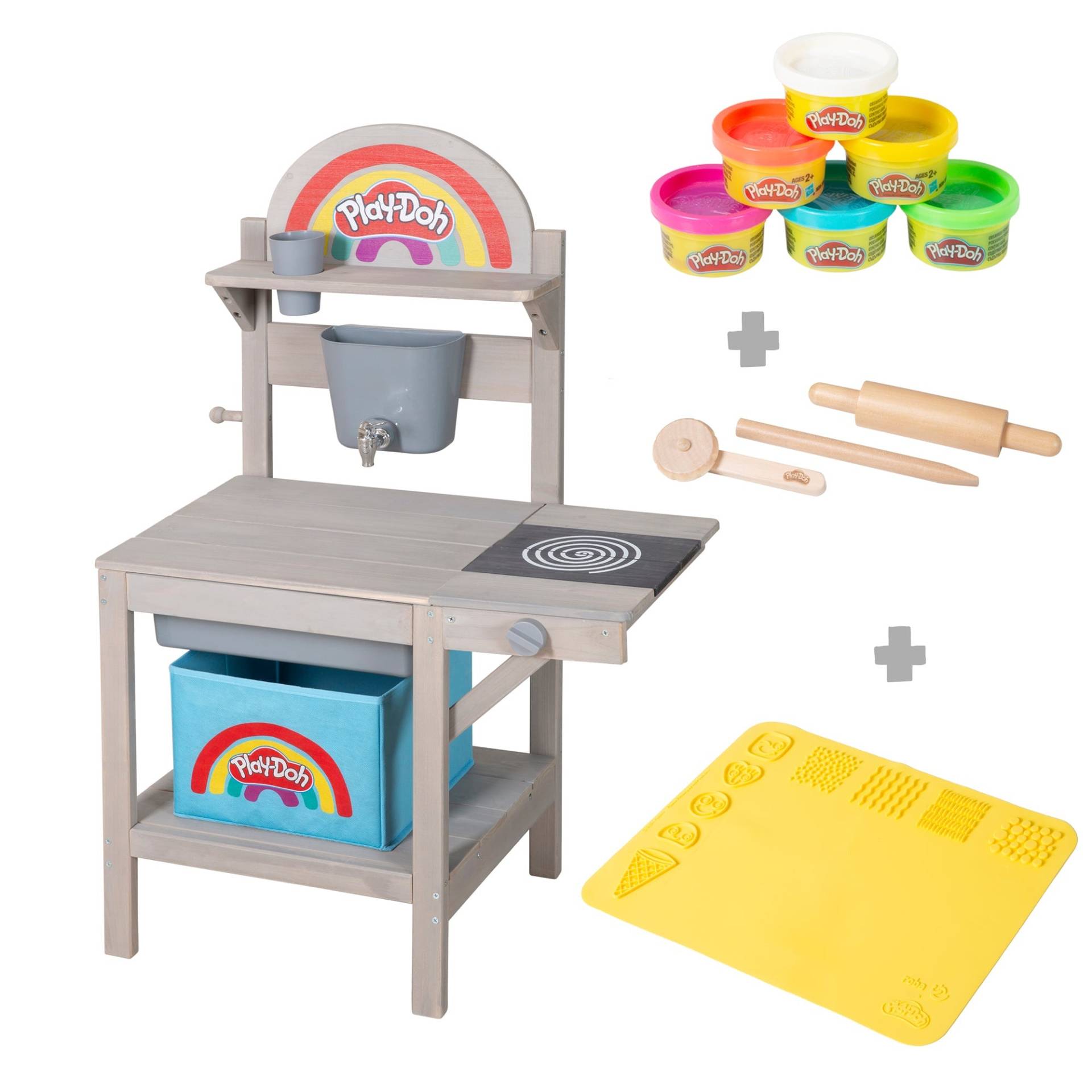 roba roba x Play-Doh Matschküche für Kinder inkl. Zubehör zum Kneten roba roba x Play-Doh Matschküche für Kinder inkl. Zubehör zum Kneten