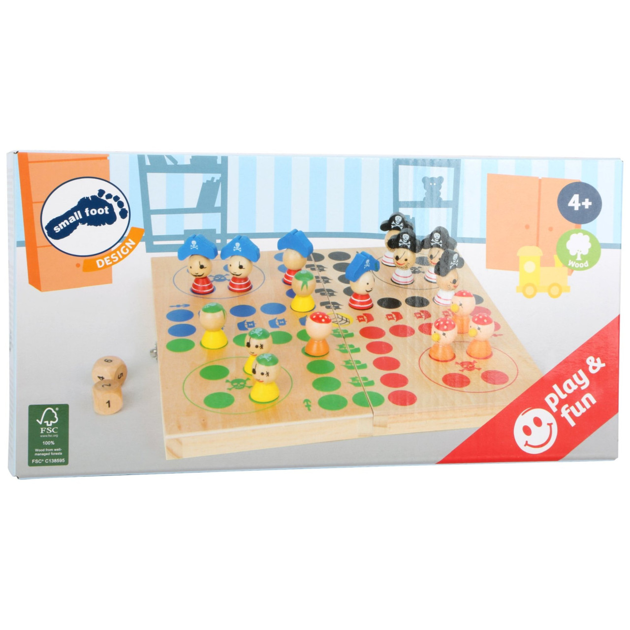 small foot Ludo Pirateninsel small foot Ludo Pirateninsel