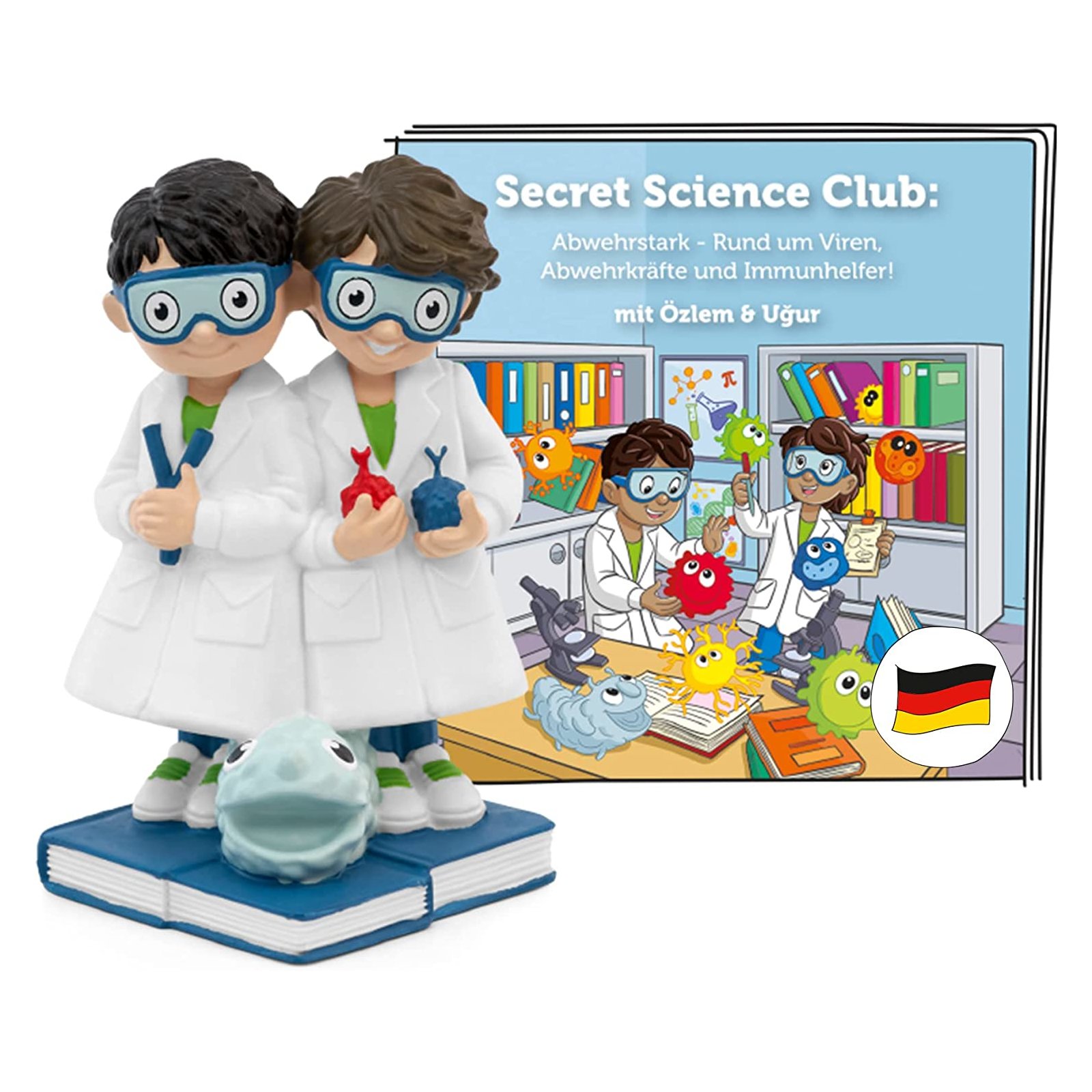 tonies® - Secret Science Club - Abwehrstark - Rund um Viren, Abwehrkräfte und Immunhelfer! mit Özlem & Ugur (A)