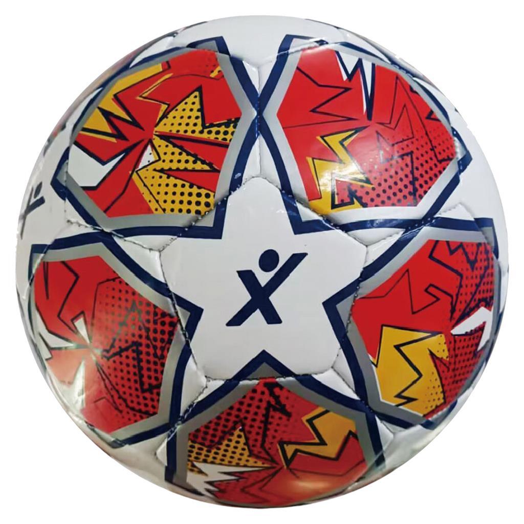 van der Meulen - Ball / Fußball / rot-gelb / 350 Gramm van der Meulen - Ball / Fußball / rot-gelb / 350 Gramm