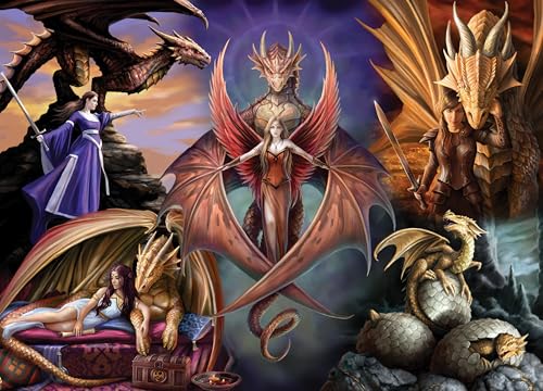 bluebird Puzzle Anne Stokes - Dragon Fellowship - 1000 Teile bluebird Puzzle Anne Stokes - Dragon Fellowship - 1000 Teile von bluebird