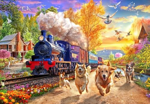 bluebird Puzzle Dem Zug Folgen - 1000 Teile bluebird Puzzle Dem Zug Folgen - 1000 Teile von bluebird