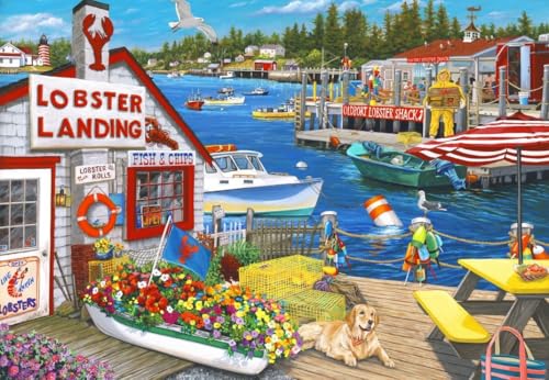bluebird Puzzle Lobster Landing - 1000 Teile bluebird Puzzle Lobster Landing - 1000 Teile von Bluebird