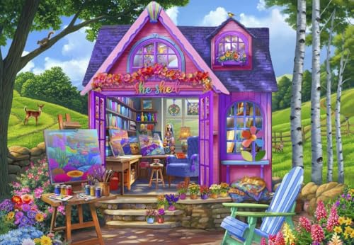 bluebird Puzzle She Shed Studio - 1000 Teile bluebird Puzzle She Shed Studio - 1000 Teile von Bluebird