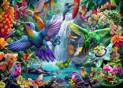 bluebird Puzzle Tropical Hummingbirds - 500 Teile bluebird Puzzle Tropical Hummingbirds - 500 Teile von bluebird