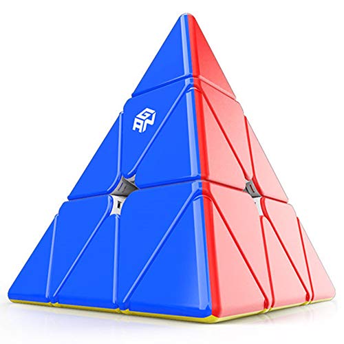 Bokefenuo GAN Pyraminx M Magnetischer Würfel 3x3 Pyramide Standardversion Stickerless Triangle Puzzle Speed Cube von bokefenuo