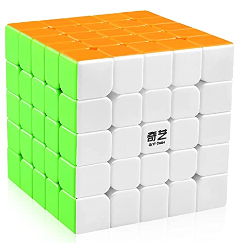 Bokefenuo QY Qizheng S 5x5 Speed Cube Stickerless 5x5x5 Magic Puzzle Cube (62mm) von bokefenuo