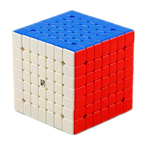 Bokefenuo Yongjun Yufu V2 7x7 Magnetischer Aufkleberloser Geschwindigkeitspuzzlewürfel, 69 mm, YJ Yufu v2 M Magic Cube Spielzeug für Kinder von bokefenuo