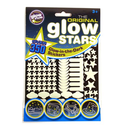 Brainstorm - The Original Glowstars - Glow-in-the-Dark Stickers, 350 Stücke von brainstorm