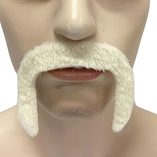 Realistischer Bart – Maskerade-Bart-Kostüm, selbstklebender Cosplay-Schnurrbart für Schulaktivitäten, Karneval, Fotografie, Modelle, Themen-Events, Geburtstag, Drag Performer Realistischer Bart – Maskerade-Bart-Kostüm, selbstklebender Cosplay-Schnurrbart für Schulaktivitäten, Karneval, Fotografie, Modelle, Themen-Events, Geburtstag, Drag Performer von brooksnaji