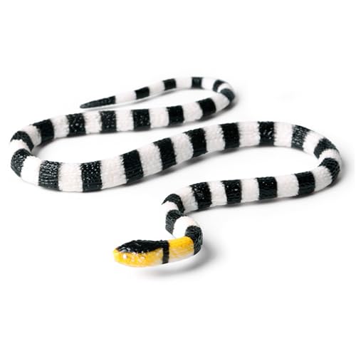 Realistisches Schlangenspielzeug - Halloween Streichprop, Gefälschte Gartenschlange | Scary Coral Snake Toy Für Gartendekoration, Lebensechte Gummischlange Für Outdoor -Vogelschreck, Lustiges Trickspi Realistisches Schlangenspielzeug - Halloween Streichprop, Gefälschte Gartenschlange | Scary Coral Snake Toy Für Gartendekoration, Lebensechte Gummischlange Für Outdoor -Vogelschreck, Lustiges Trickspi von brooksnaji