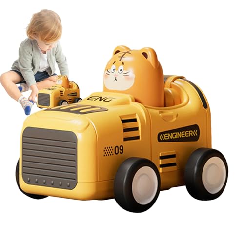 brooksnaji Abnehmbares Spielzeugauto, abnehmbares Auto für Kleinkinder, Spielzeugauto, süßes Tier, Druckspielzeug zum Zurückziehen - Creativetoddler Car Toys, Fahrzeuge, Autos von brooksnaji