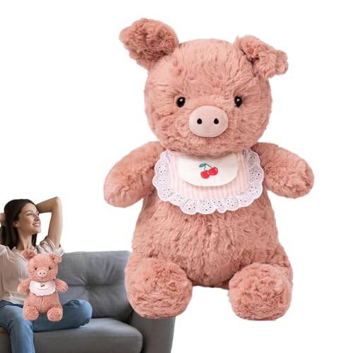 brooksnaji Plüschtiere, Plüschtiere, gefüllt mit Cartoon-Lätzchen, Plüschtiere von 40,6 cm, Plüschkissen für und Erwachsene, weiches und beruhigendes Tier brooksnaji Plüschtiere, Plüschtiere, gefüllt mit Cartoon-Lätzchen, Plüschtiere von 40,6 cm, Plüschkissen für und Erwachsene, weiches und beruhigendes Tier von brooksnaji