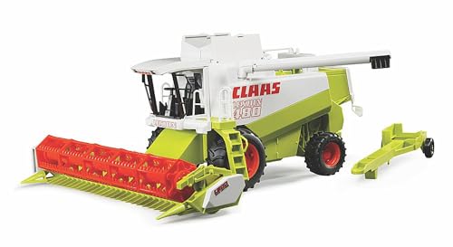 bruder 02120 - Claas Lexion 480 Mähdrescher - 1:20 Bauernhof, Landwirtschaft, Traktor, Trecker, Schlepper, Fahrzeug, Erntemaschine, Feldarbeit, Spielzeug von bruder