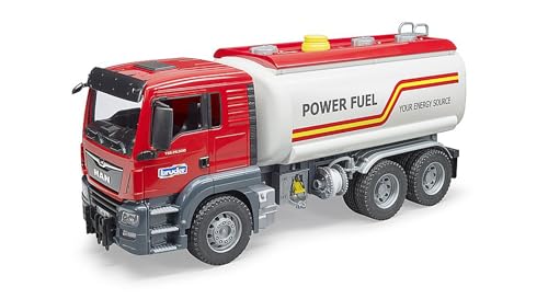 bruder 03775 - Man TGS Tankwagen - 1:16 LKW Lastwagen Transporter Fahrzeug Tankstelle Spielzeug von bruder