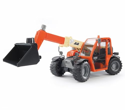 bruder 02140 - JLG 2505 Teleskoplader - 1:16 Baufahrzeug Baustelle Lader Spielzeug von bruder